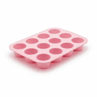 Molde silicona para 12 cupcakes
