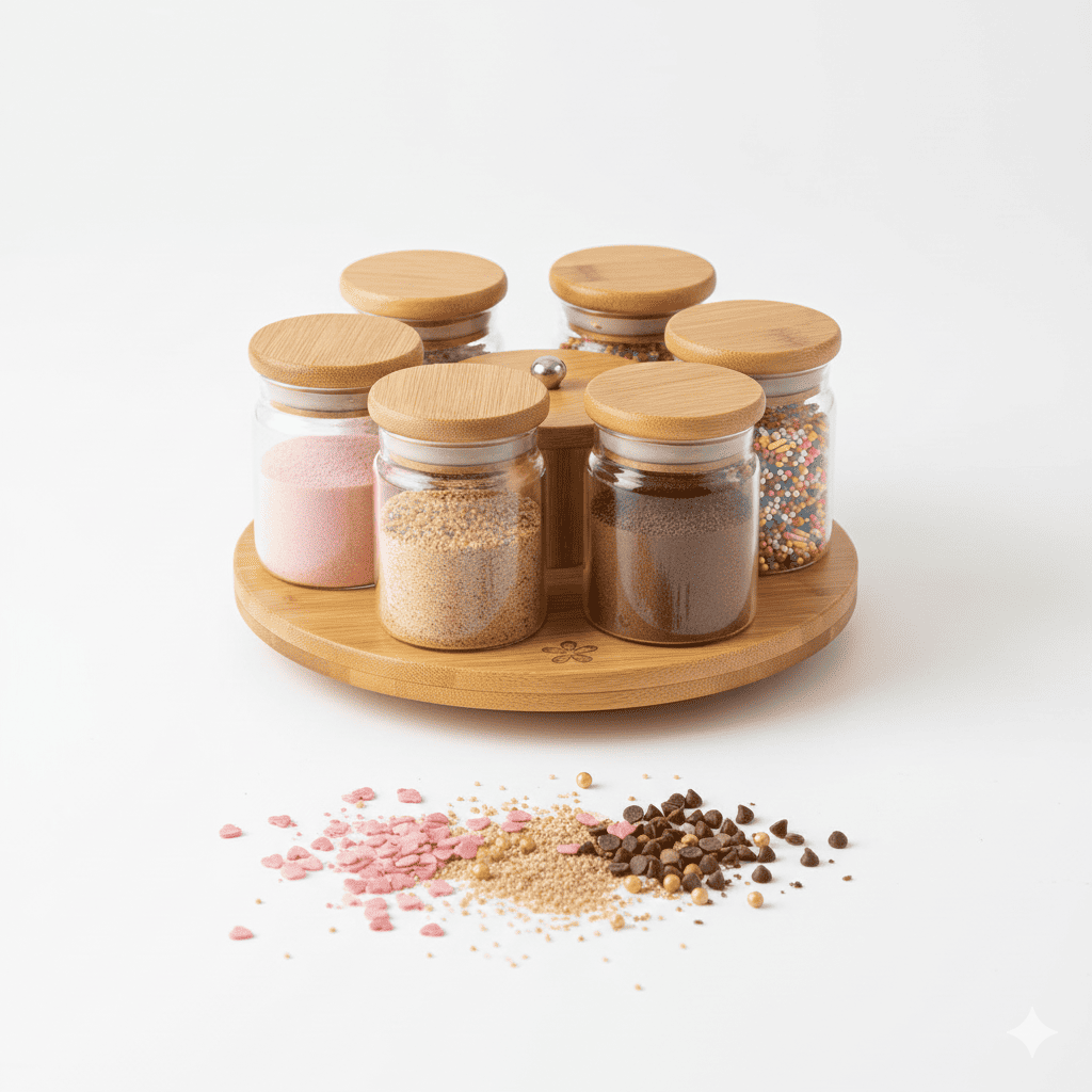 Organizador de especias giratorio