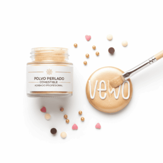 Polvo brillante comestible