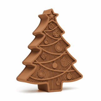 Molde para tartas con motivos navideños